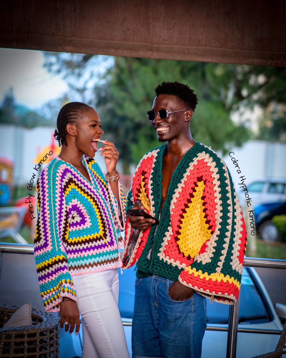 Firefly Glow Kimono - retro & silk